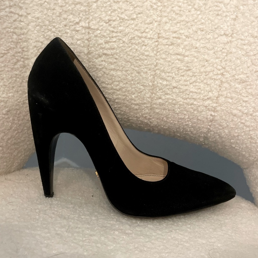Prada Black High Heels Size 7